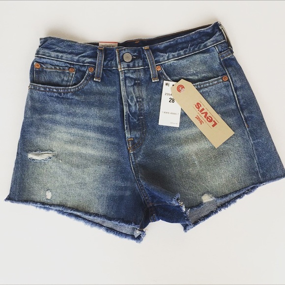 New Levi’s High Rise Wedgie Short - Picture 4 of 8